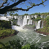 De Watervallen van de Iguaçu / Cataratas del Iguazú zicht vanaf Argentinië
 