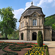 Het rococo Paviljoen en park te Echternach, Groothertogdom Luxemburg
