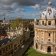 Radcliffe Camera te Oxford, Oxfordshire, Engeland, UK
