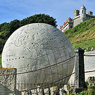 The Great Globe op het eiland Purbeck langs de Jurassic Coast in Dorset, Engeland, UK
